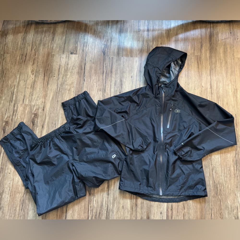 Outdoor Research Helium Rain Jacket and Pants Set